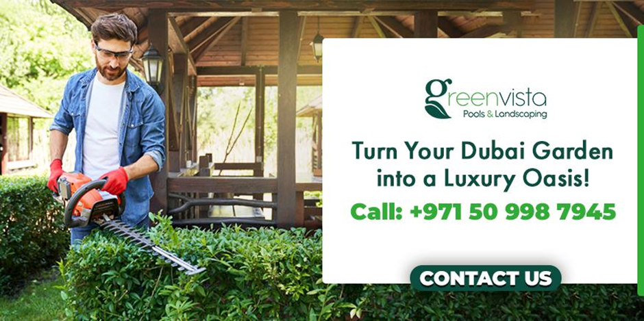 Contact us to elevate your garden with expert Garden Maintenance in Dubai